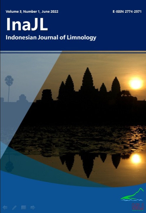					View Vol. 3 No. 1 (2022): Indonesian Journal of Limnology
				